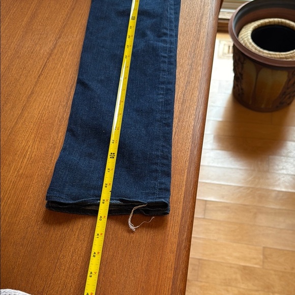 For all man kind kimmie straight leg  Women's Blue Jeans size 24 - Picture 10 of 13